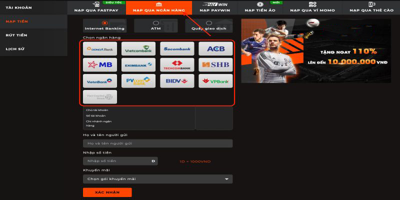 Hệ thống nạp tiền SV88 và toàn bộ chức năng khác được bảo mật tối ưu nhất Hệ thống nạp tiền SV88 và toàn bộ chức năng khác được bảo mật tối ưu nhất